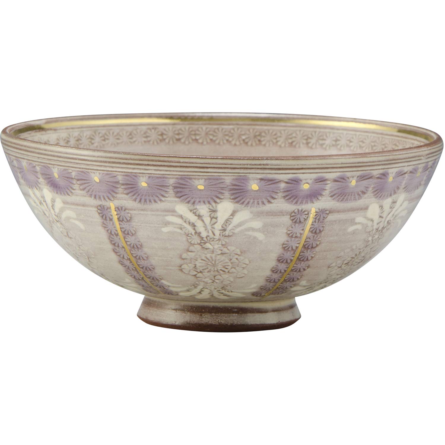 Amazon|京焼 清水焼 陶楽窯 飯碗 小 紫彩華紋 lts432-02|飯碗 Amazon|京焼 清水焼 陶楽窯 飯碗 小 紫彩華紋 lts432-02|飯碗